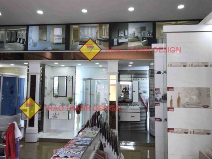 kệ gạch ốp lát Kệ trưng bày gạch men là một trong những thiết bị không thể thiếu tại các showroom, cửa hàng vật liệu xây dựng