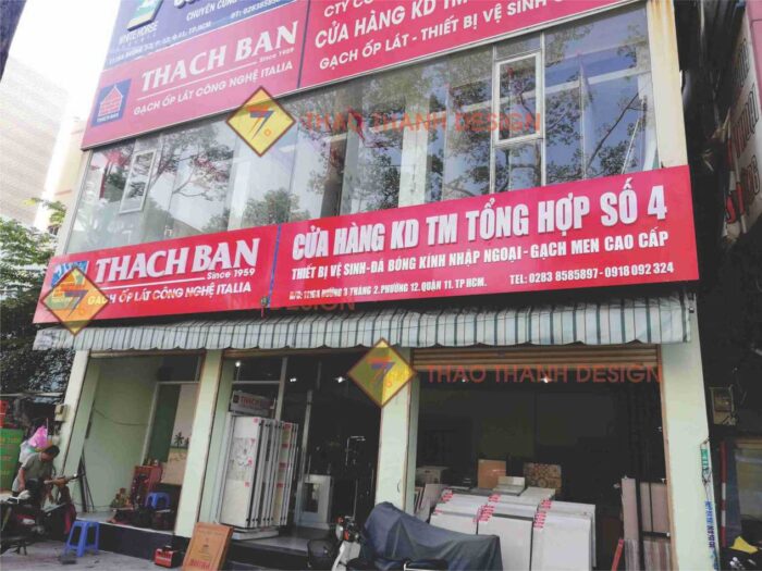 làm biển hiệu hãng gạch thạch bàn Bảng hiệu gắn chữ nổi không chỉ giúp doanh nghiệp nổi bật mà còn nâng cao nhận diện thương hiệu.