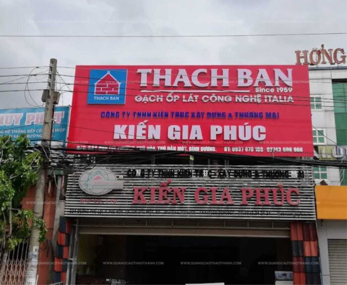 bảng alu gắn chữ nổi Bảng hiệu gắn chữ nổi không chỉ giúp doanh nghiệp nổi bật mà còn nâng cao nhận diện thương hiệu.
