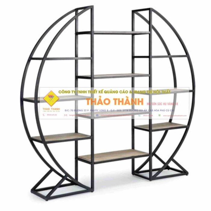 Khung kệ sắt là giải pháp lưu trữ hiệu quả, bền bỉ, giúp tối ưu không gian trang trí và tăng năng suất sắp xếp hàng hóa.