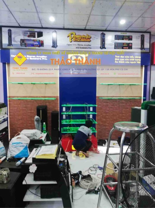 làm giá kệ trưng bày âm thanh Giá kệ là giải pháp hoàn hảo giúp bảo vệ và tối ưu hệ thống thiết bị. Hãy lựa chọn sản phẩm phù hợp để nâng cao hiệu suất và tăng tính thẩm mỹ cho không gian của bạn.