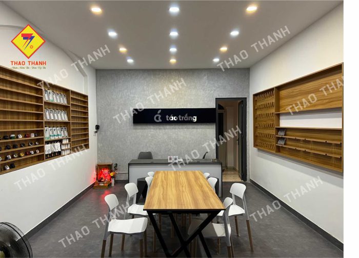 thi công nội thất cửa hàng 