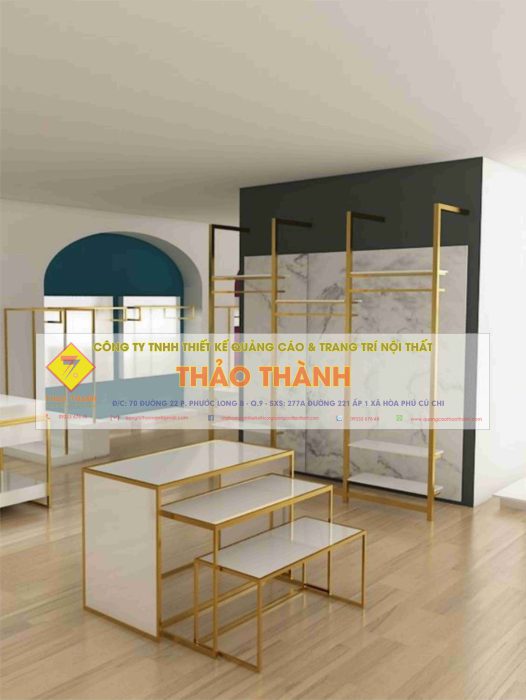 Quầy kệ shop là hệ thống kệ trưng bày hàng hóa trong các cửa hàng, siêu thị, showroom... Nhờ các loại kệ này, sản phẩm được trịnh bày gọn gàng, bắt mắt và giúp khách hàng dễ dàng lựa chọn.